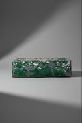 willy guhl fiber cement planter rectangular distressed green