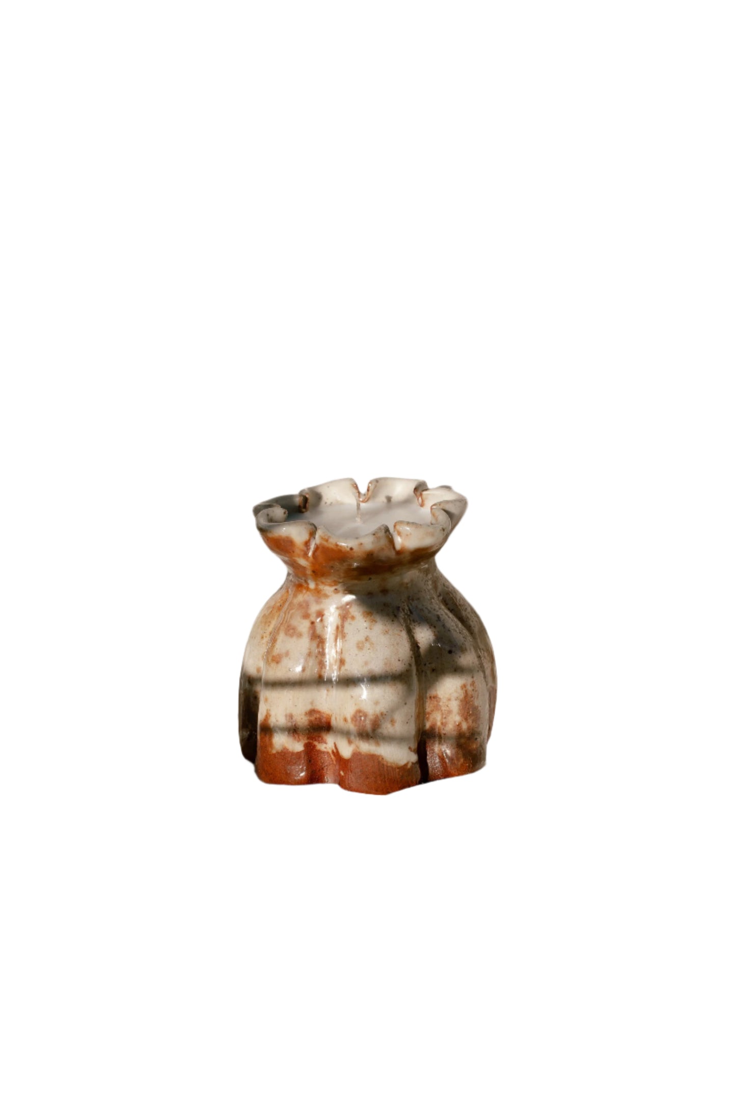 Ceramic Lotus Vase- H&G x Western Disco Candle Collaboration