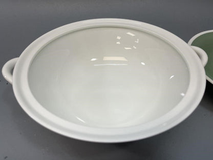 Mid-Century Modern  Susie Cooper Spiral Fern Casserole with lid