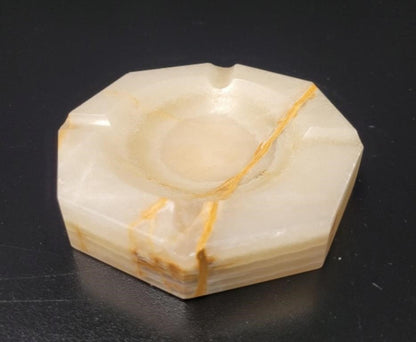 Alabaster Ashtray vintage