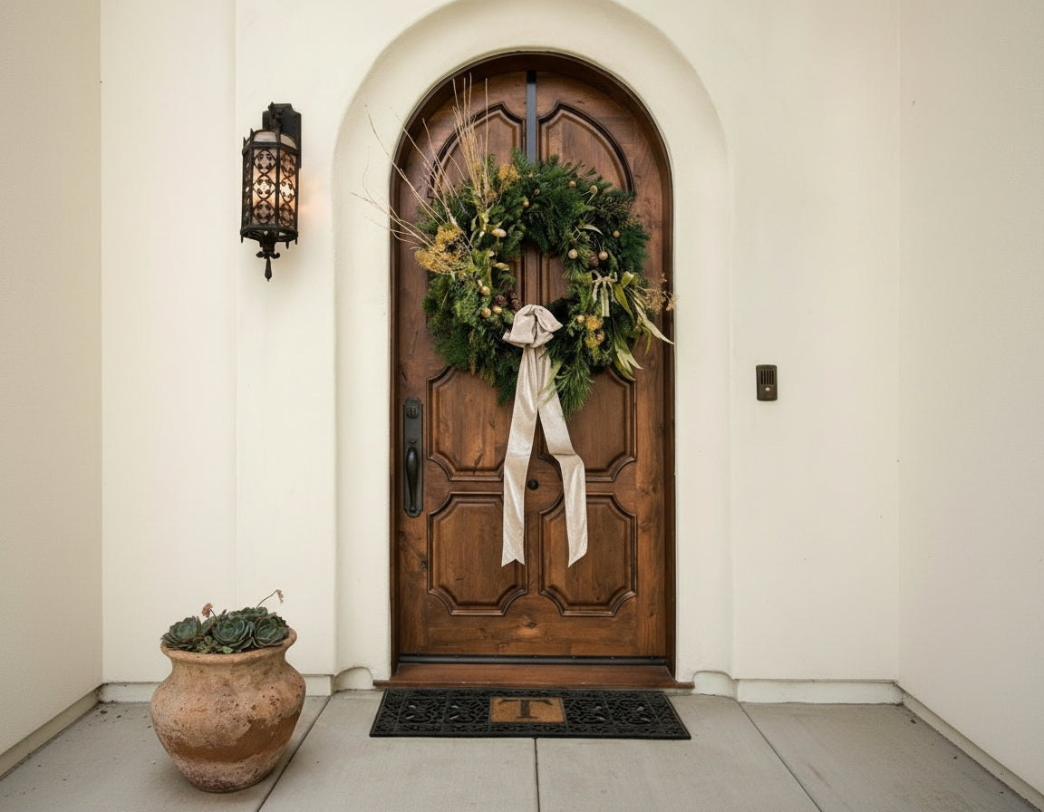 H + G 24" Evergreen Wreath