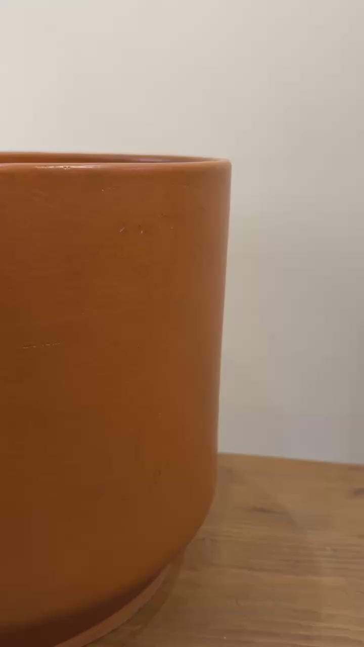 Rare Architectural Ceramics Mid-Century Modern Planter, Terracotta, Oakland, CA