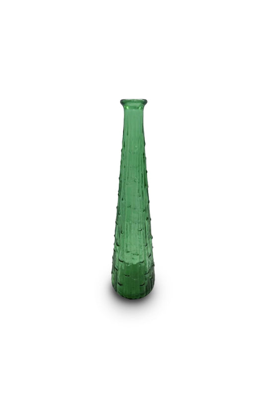 Mid-Century Empoli Green Genie Bottle Decanter Vase – Italy