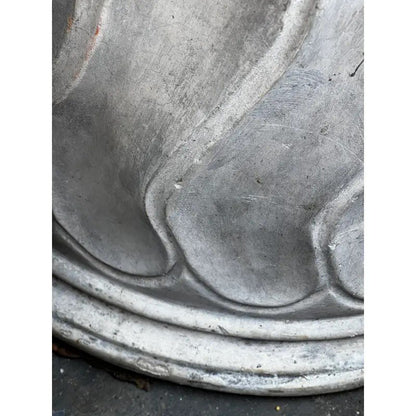 Vintage Round Roman Style Swirl Planter (Set of 2)