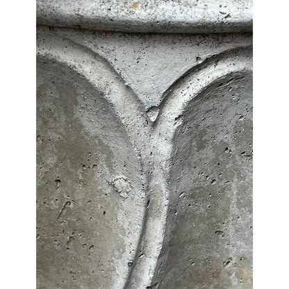 Vintage Round Roman Style Swirl Planter (Set of 2)