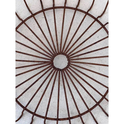 Primitive Egg Gathering Wire Basket